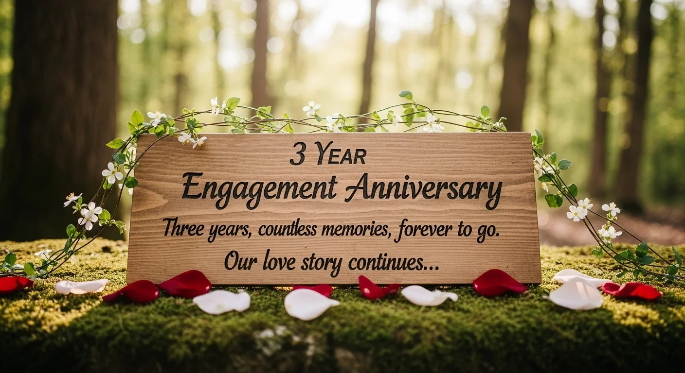 3 Year Engagement Anniversary