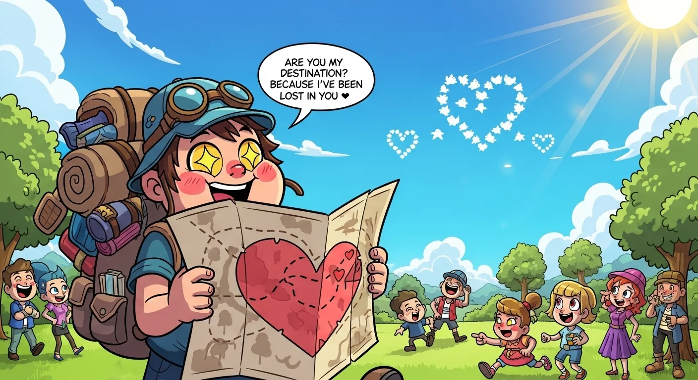 GPS & Navigation Pick-Up Lines