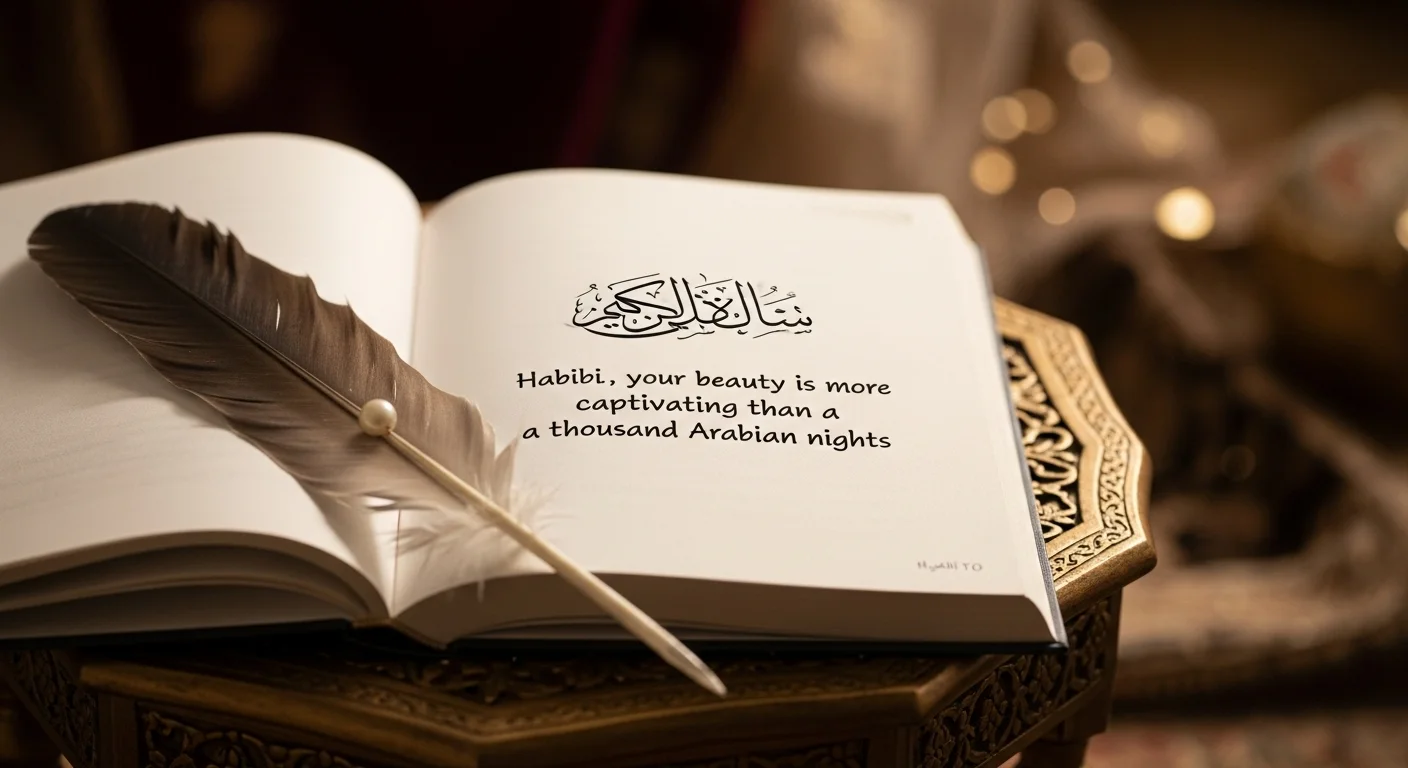 Confident & Bold Arab Rizz Lines