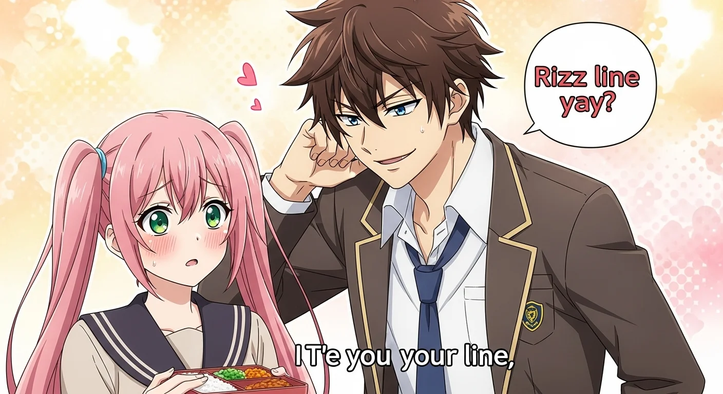 Clever & Punny Anime Rizz Lines