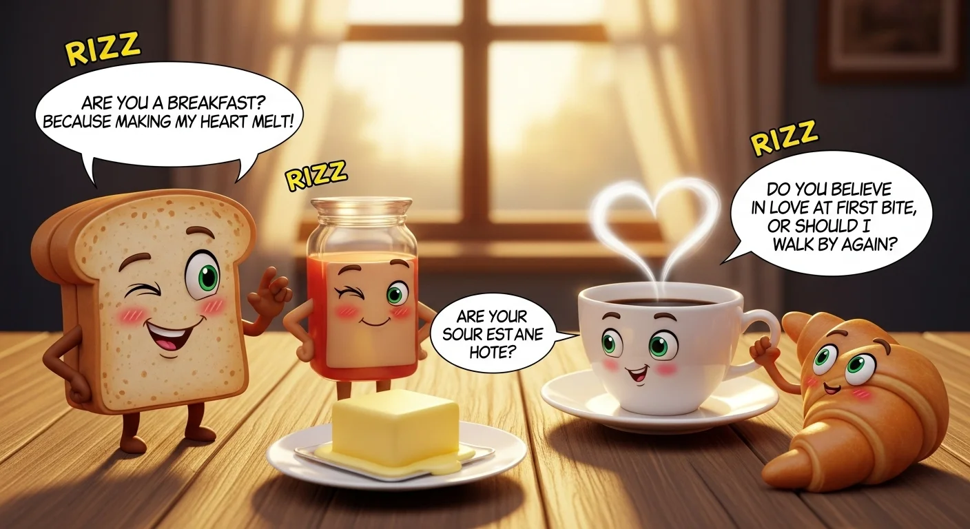 Ice Cream Cake Rizz Lines