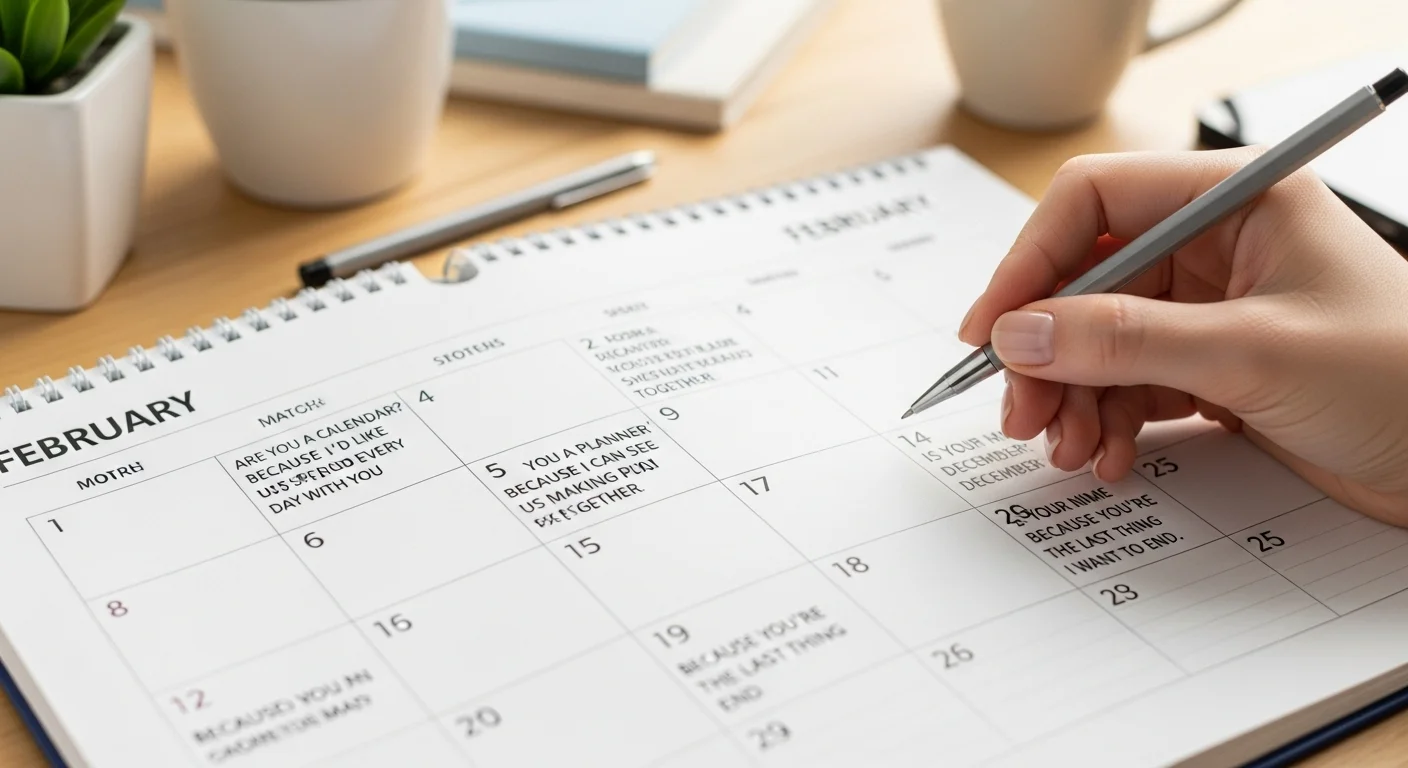 Date-Themed Pick Up Lines