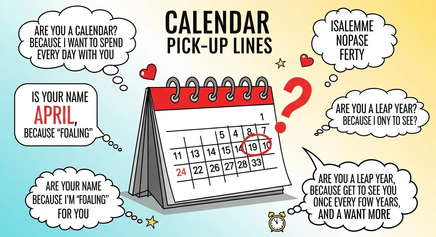 Flirty Day-Themed Lines