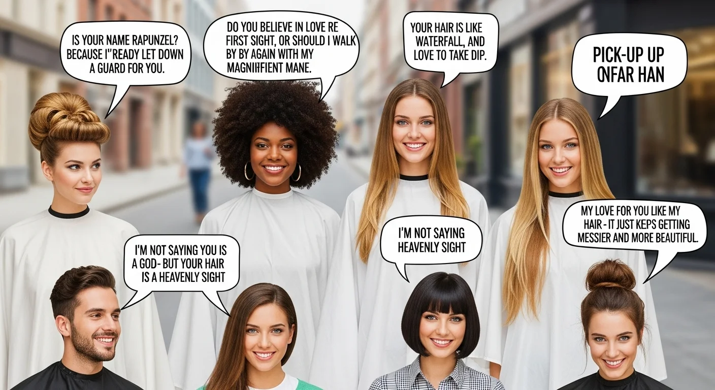 Messy Hair Pick Up Lines