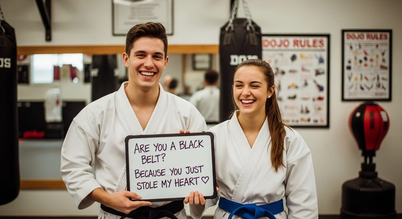 Karate Pick Up Lines for Your Crush