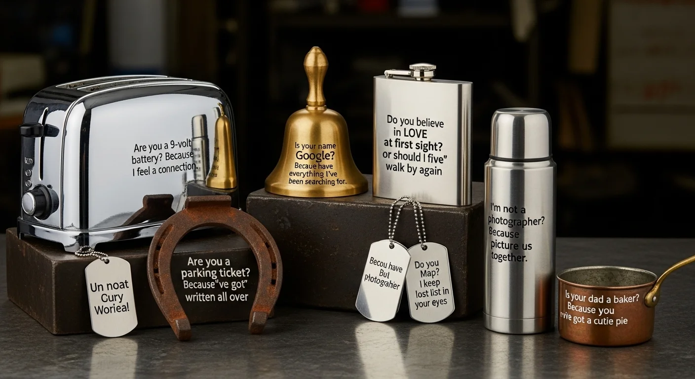 Classic Metal Pick Up Lines