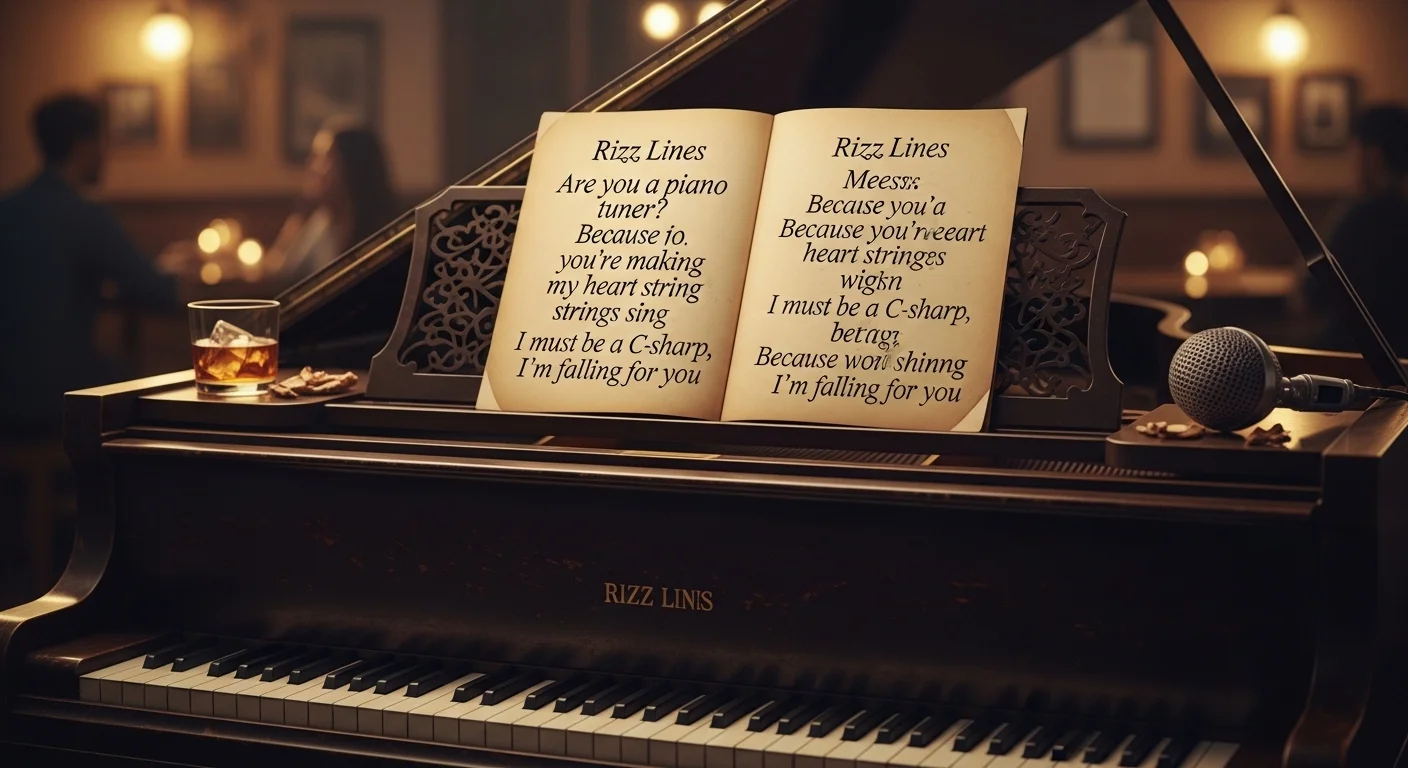 Flirty Piano Rizz Lines