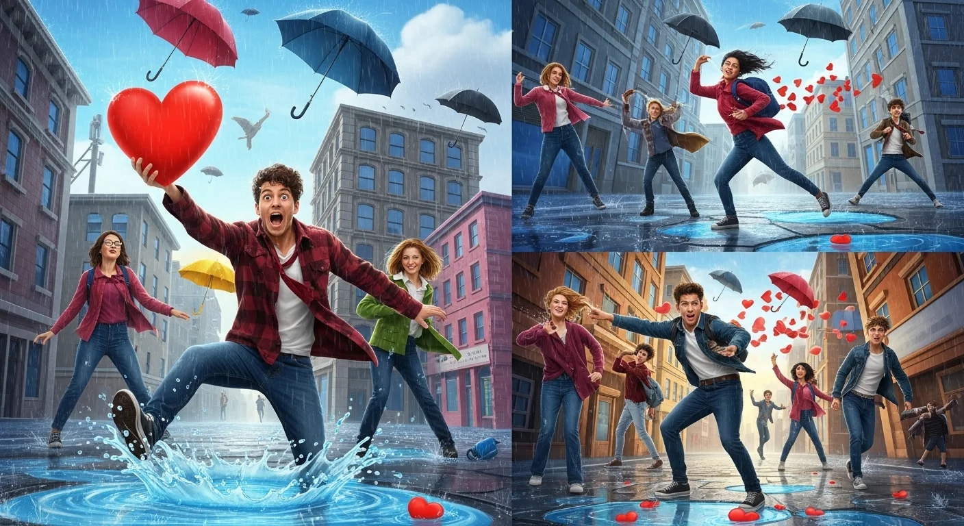 Romantic Rain Rizz Lines