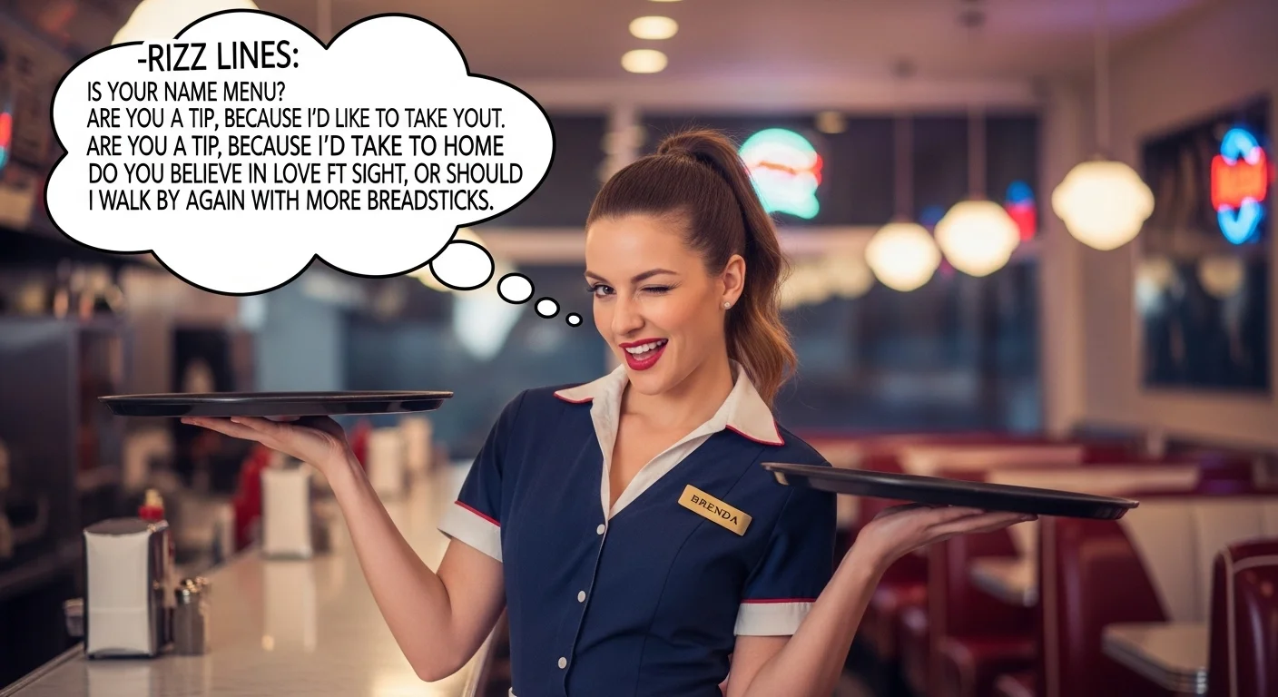 Flirty Table-Service Rizz Lines