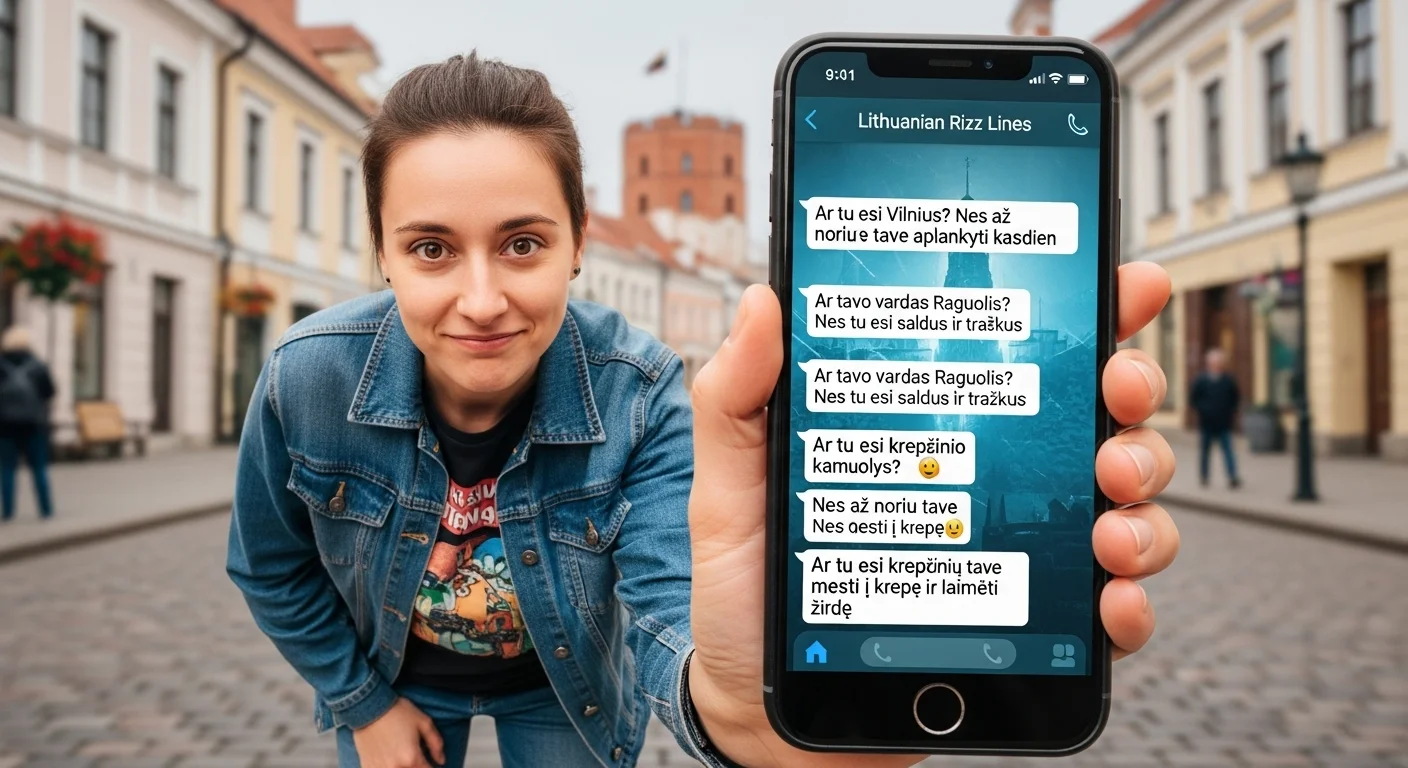 Festive Lithuanian Rizz Lines