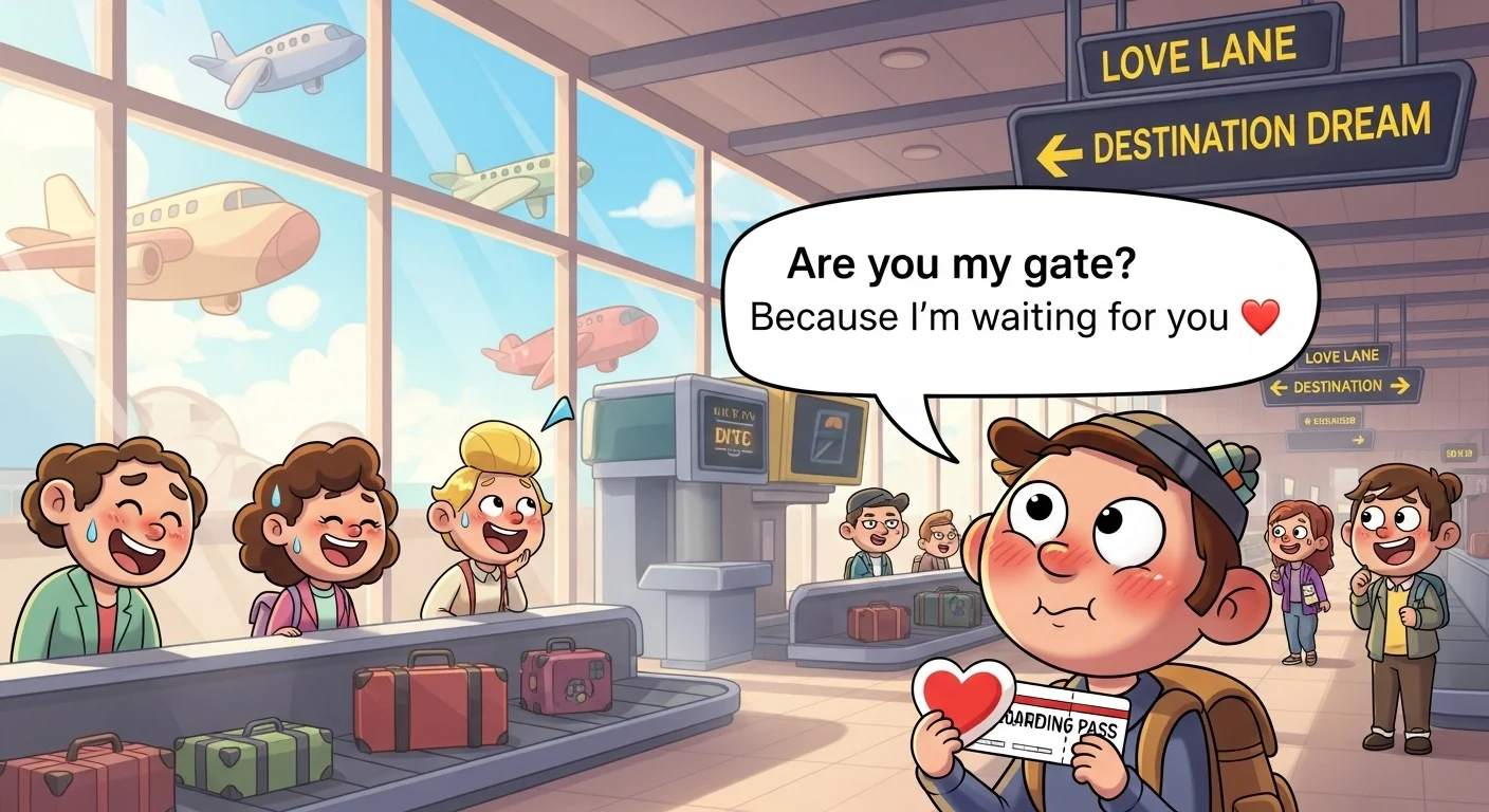 airport pick up lines