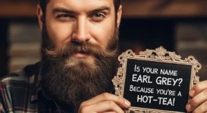 beard pick up lines