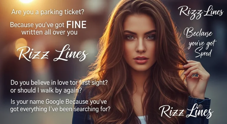 beauty rizz lines