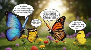 butterfly rizz lines