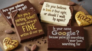 chocolate rizz lines