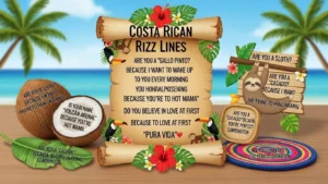 costa rican rizz lines