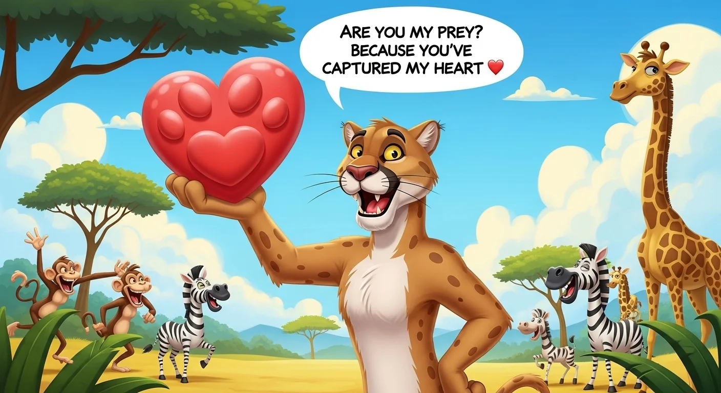 cougar pick up lines