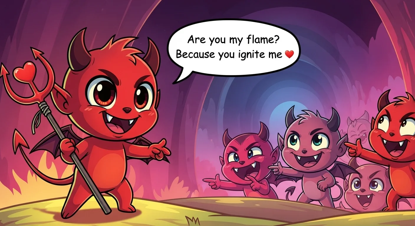devil pick up lines