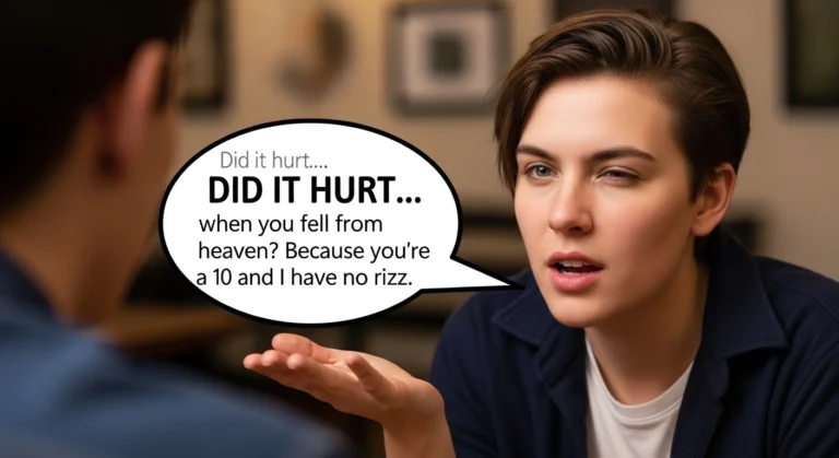 did it hurt rizz lines