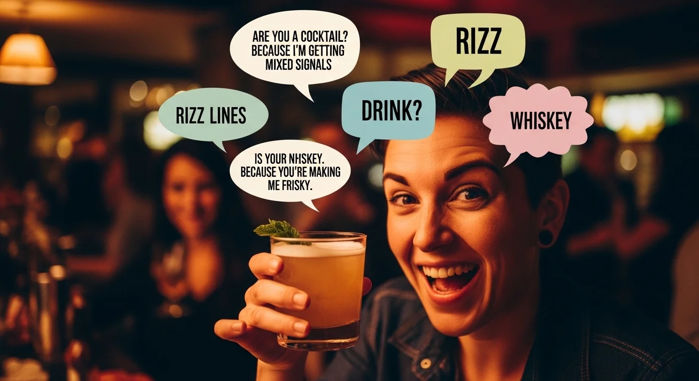 drinks rizz lines