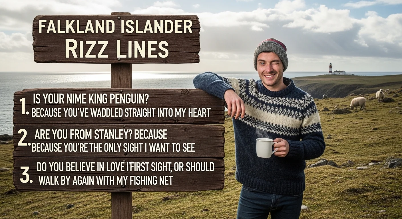 falkland islander rizz lines