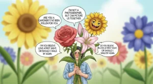 flower pick up lines