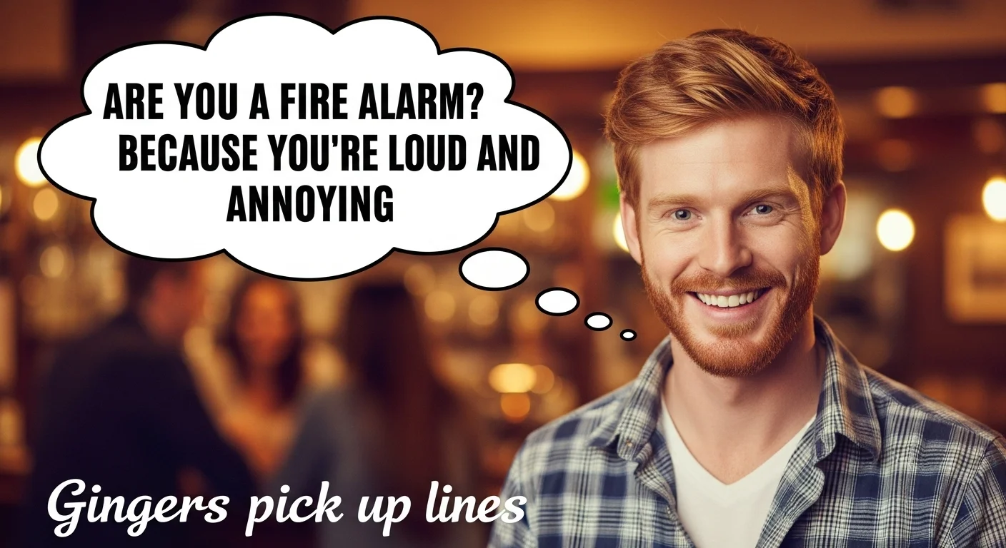 gingers pick up lines