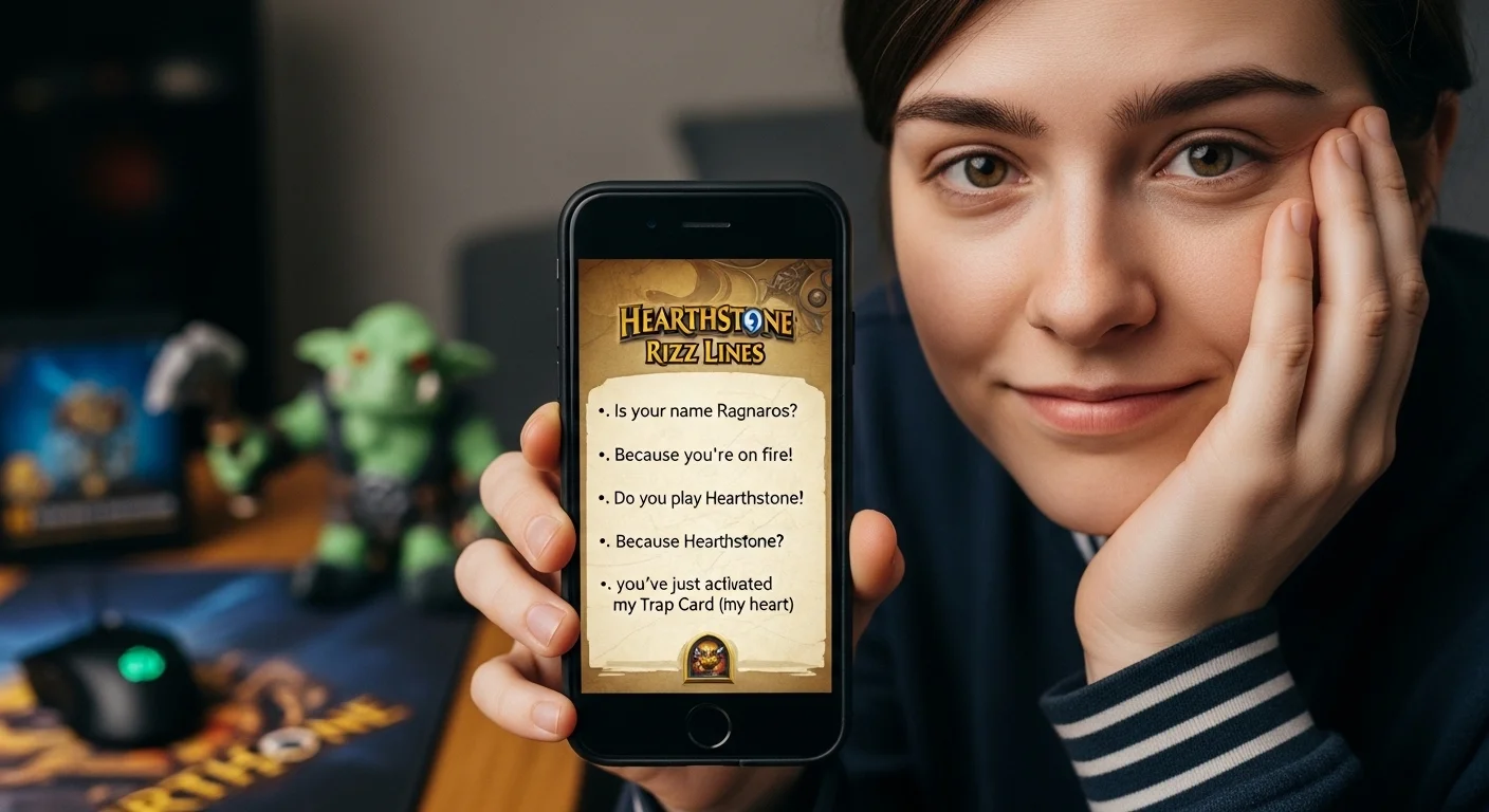 hearthstone rizz lines