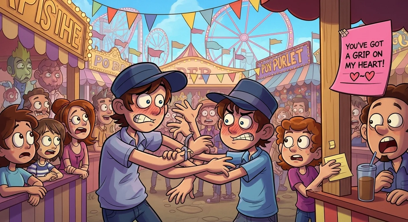 holding hands pick up lines