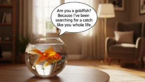 i have a goldfish rizz lines