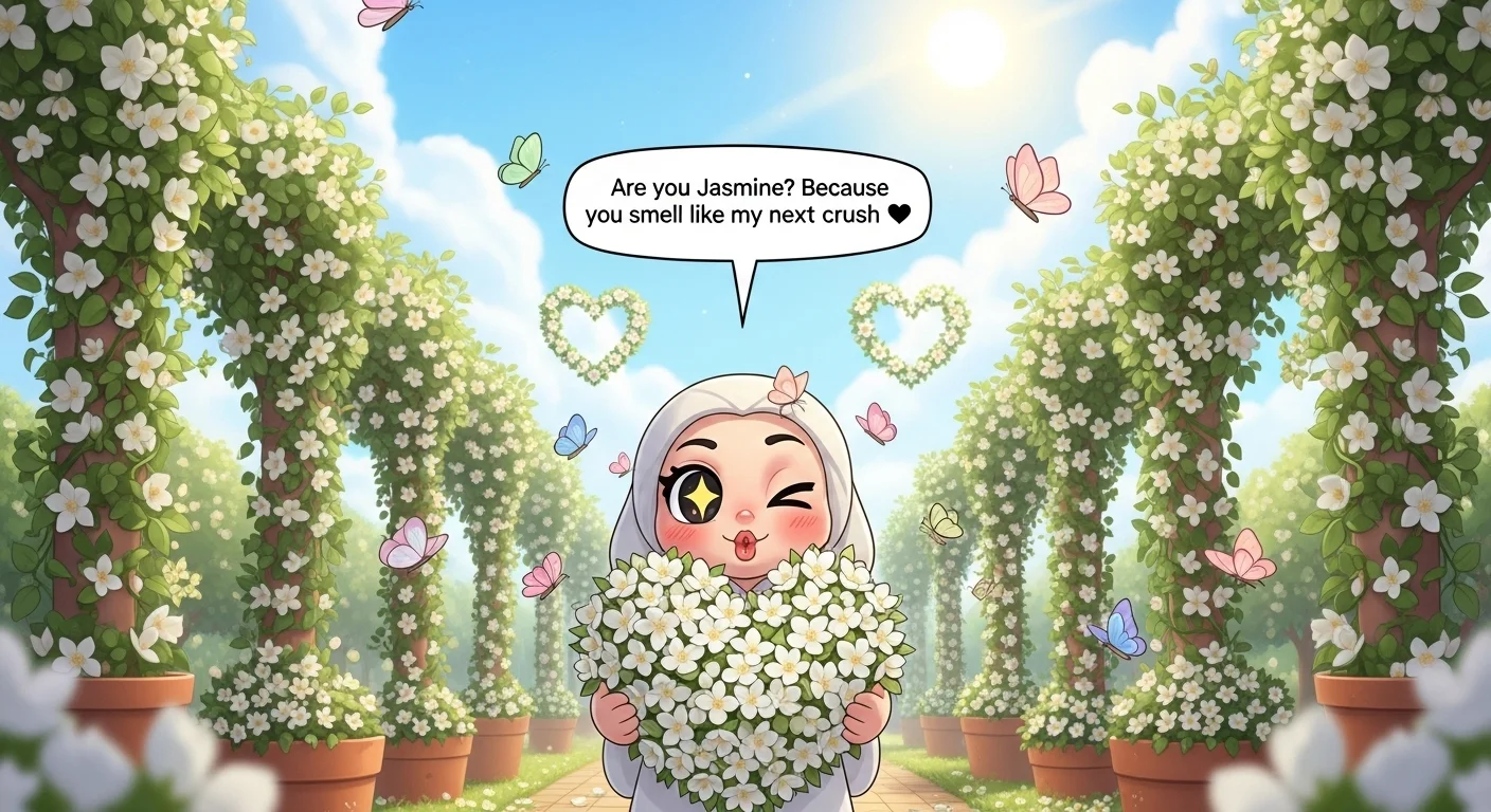 jasmine pick up lines