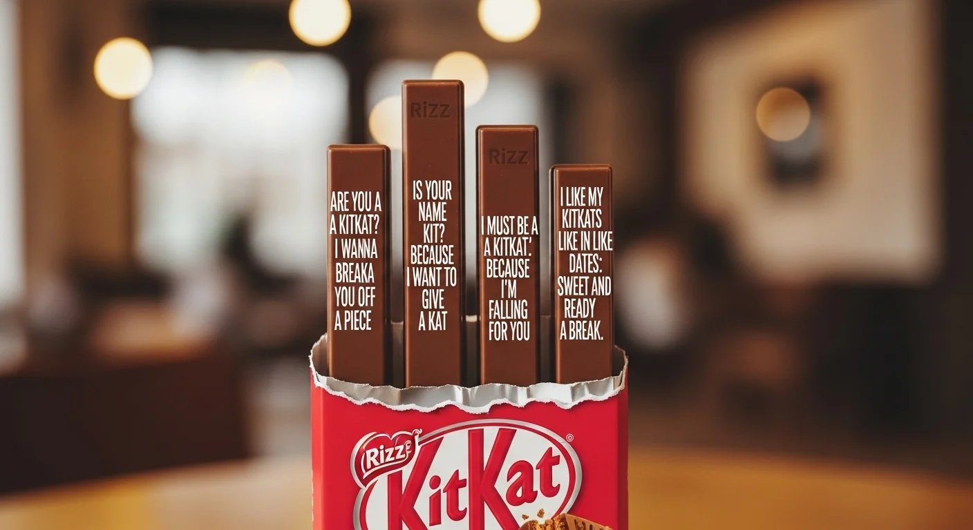 kitkat rizz lines