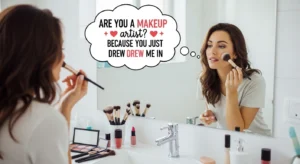 makeup pick up lines