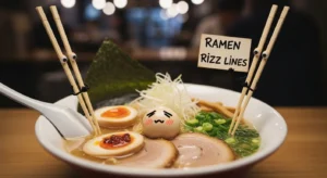 ramen rizz lines