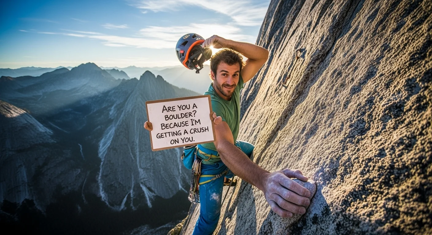 rock climbing rizz lines