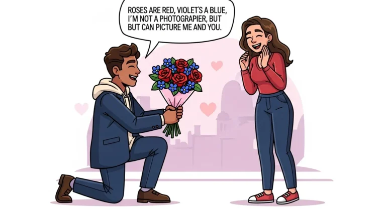 Roses Are Red Pick Up Lines