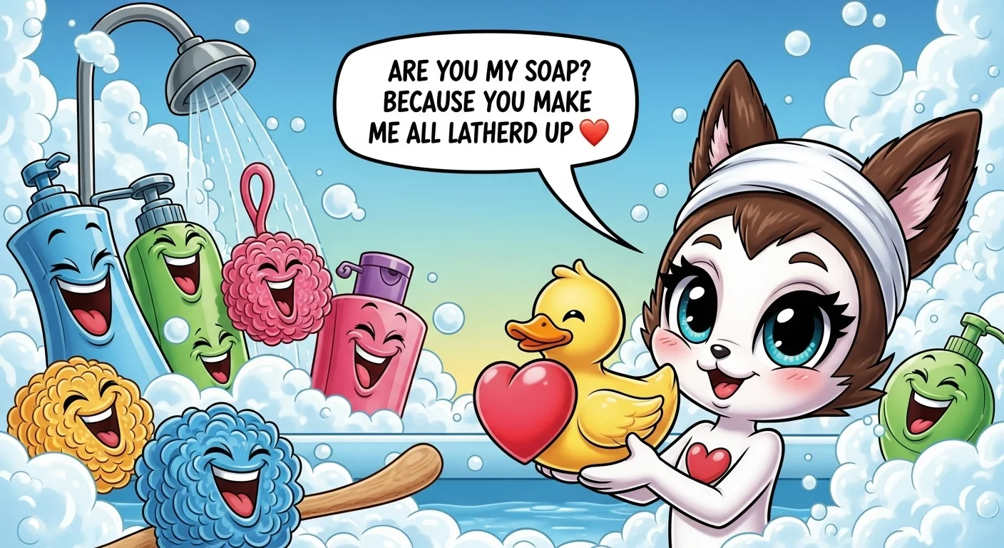 shower pick up lines