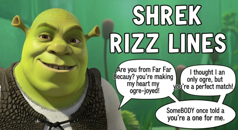 shrek rizz lines