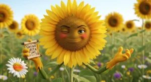 sunflower rizz lines