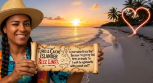 turks & caicos islander rizz lines