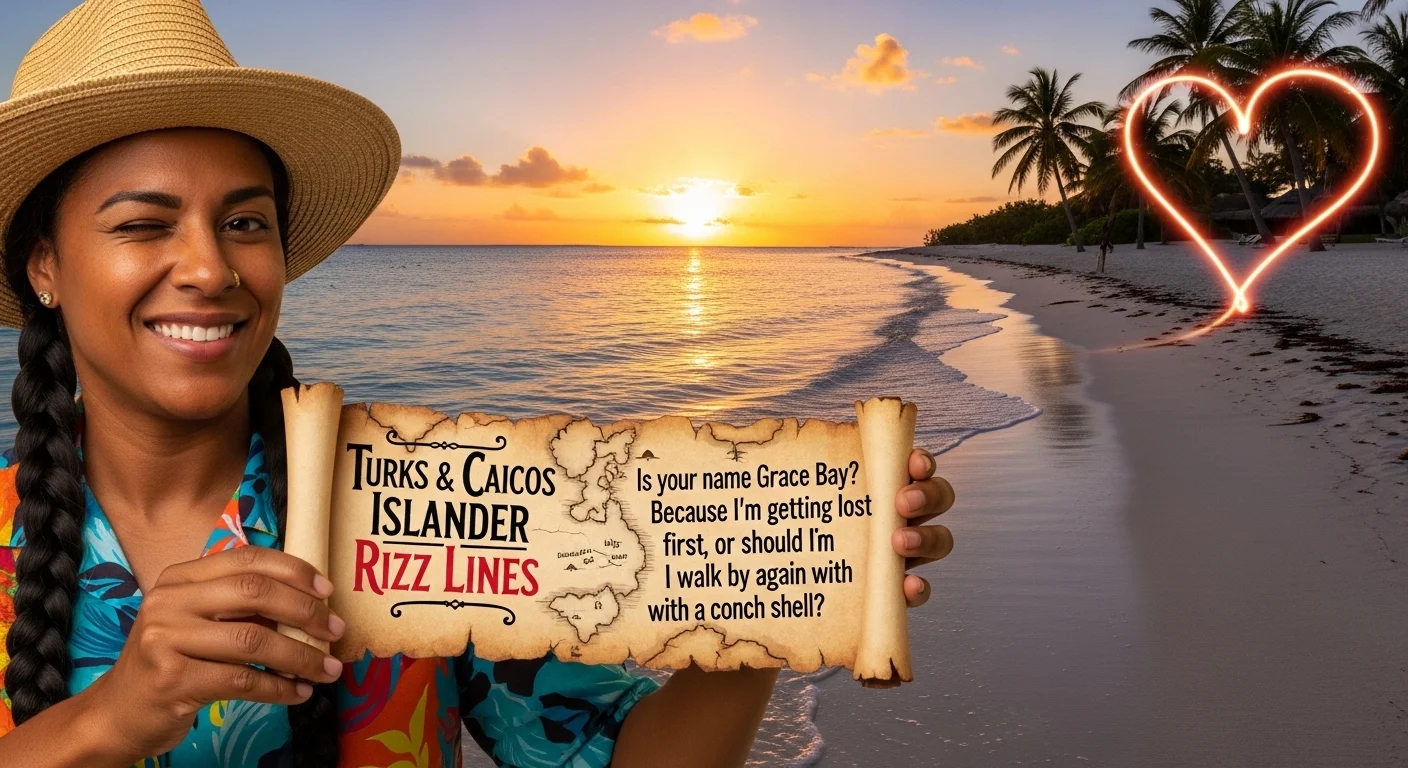 turks & caicos islander rizz lines
