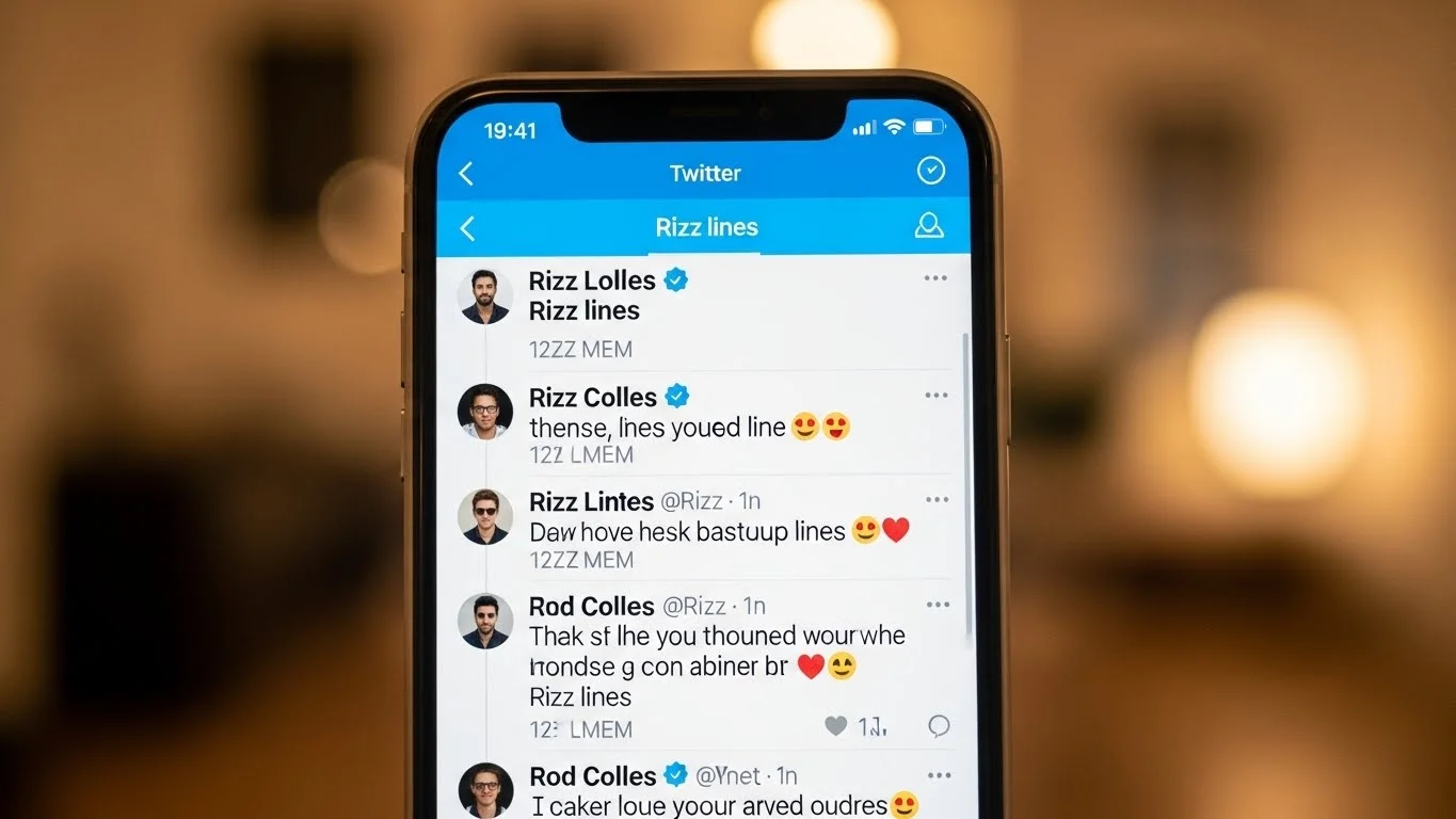 twitter rizz lines