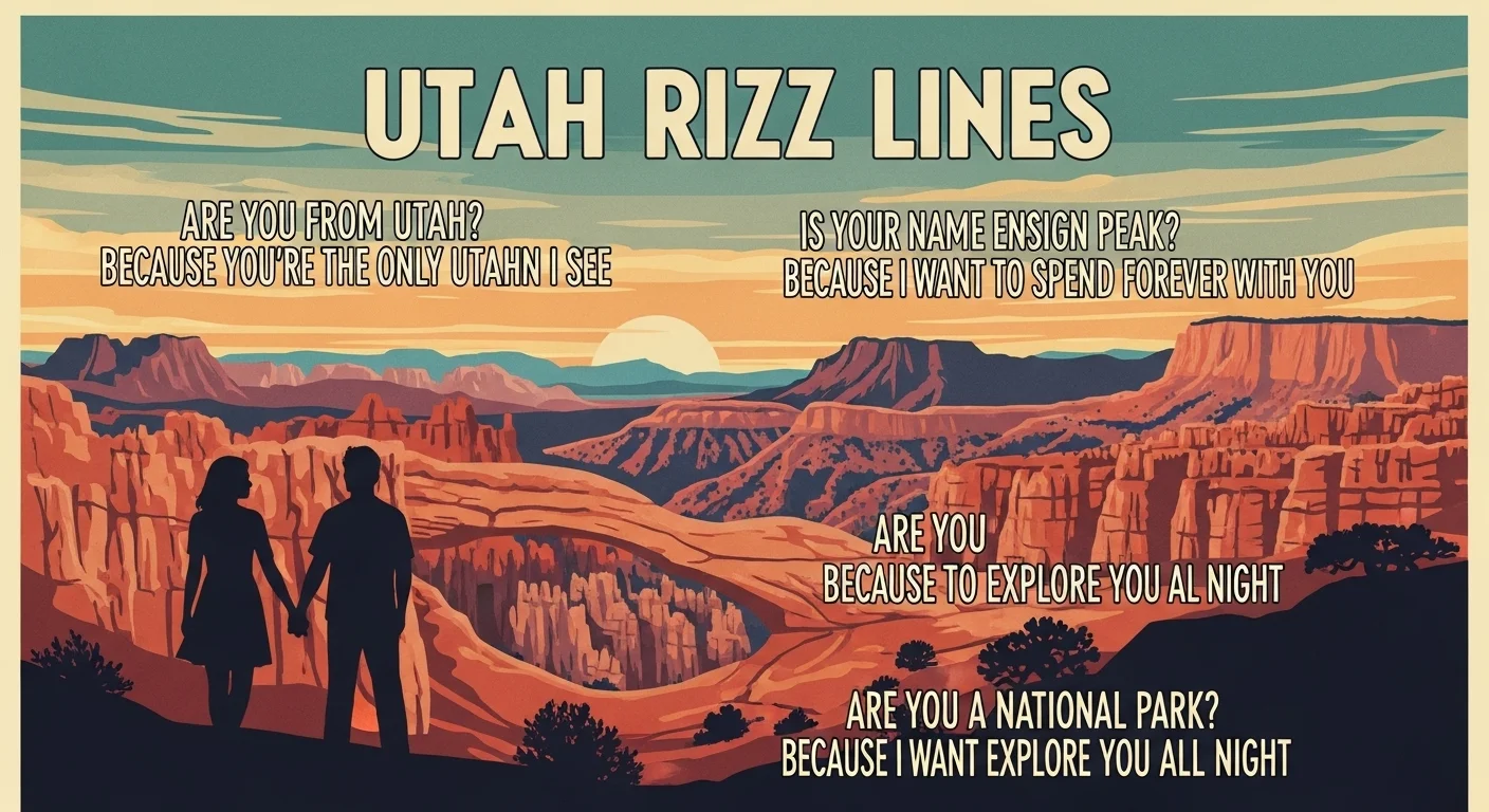 utah rizz lines