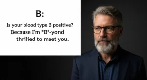 blood type rizz lines