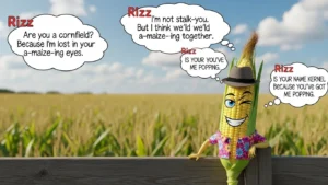 corn rizz lines