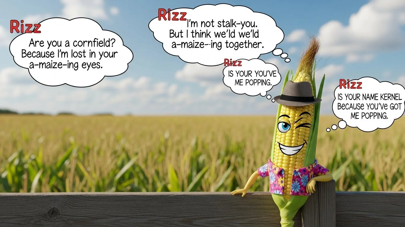 corn rizz lines