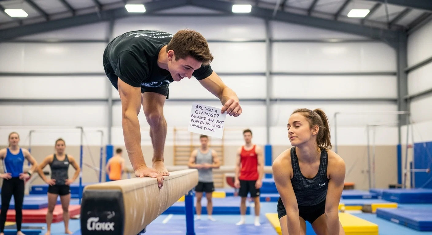 gymnastics rizz lines