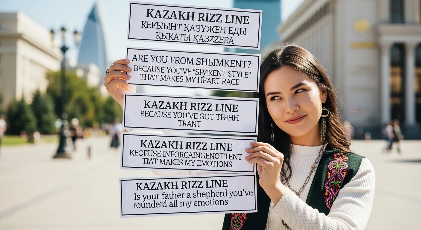 kazakh rizz lines