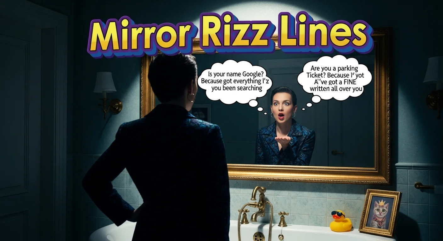 mirror rizz lines