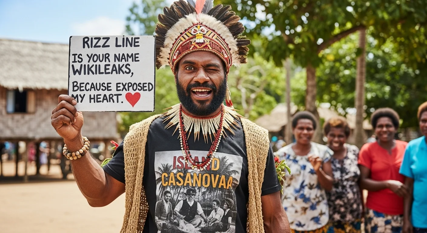 papua new guinean rizz lines